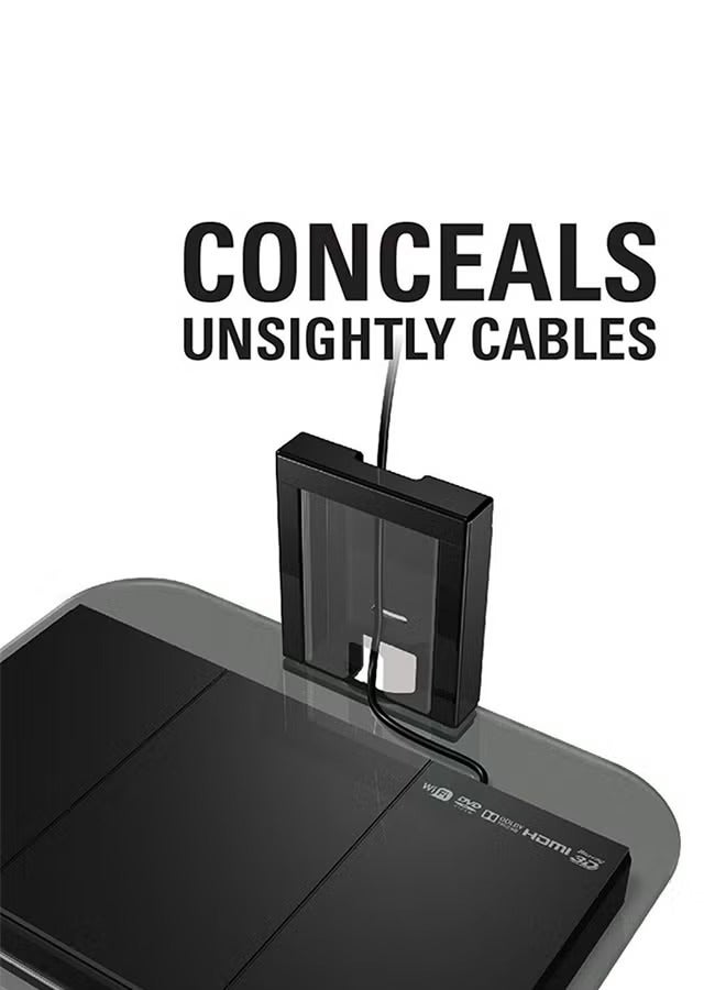 Skilltech Wall Mount Single Shelf For Below 32 Inch Black - Image 3