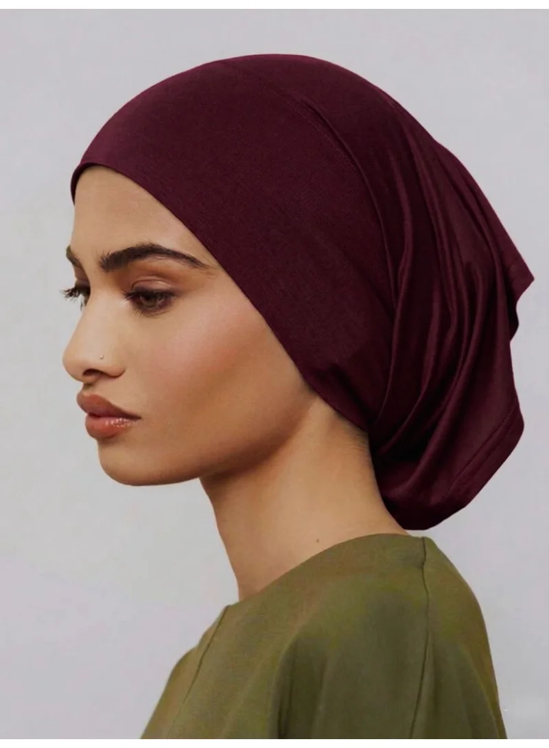 Women Under Scarf Hat Cap Bone Bonnet Hijab Islamic Muslim