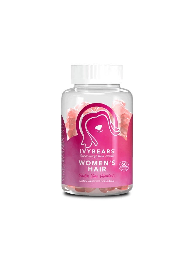 IVYBEARS 60 Gummies Women'S Hair Vitamins Health
