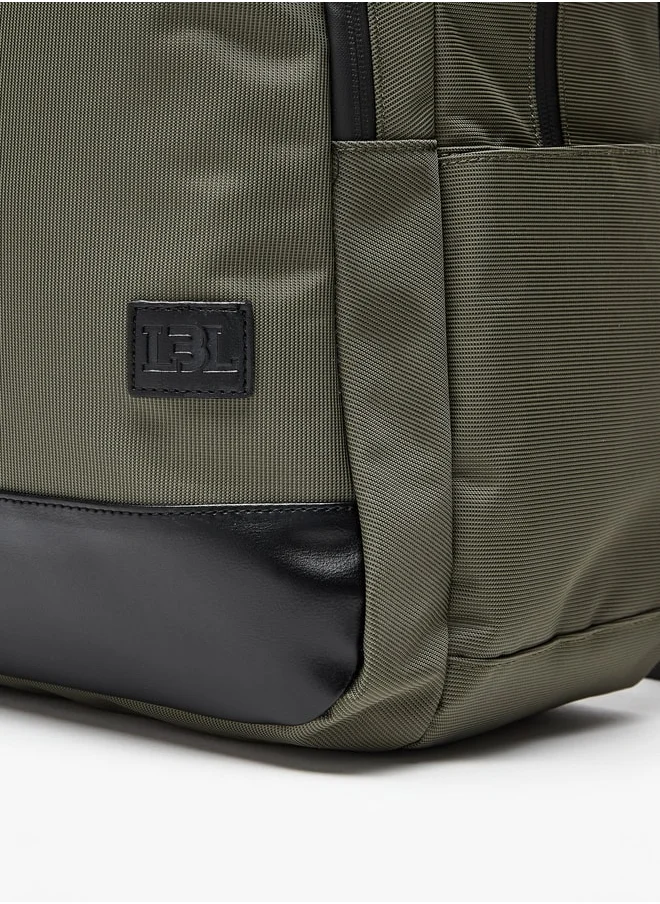 LBL by Shoexpress Solid Backpack with Adjustable Shoulder Straps