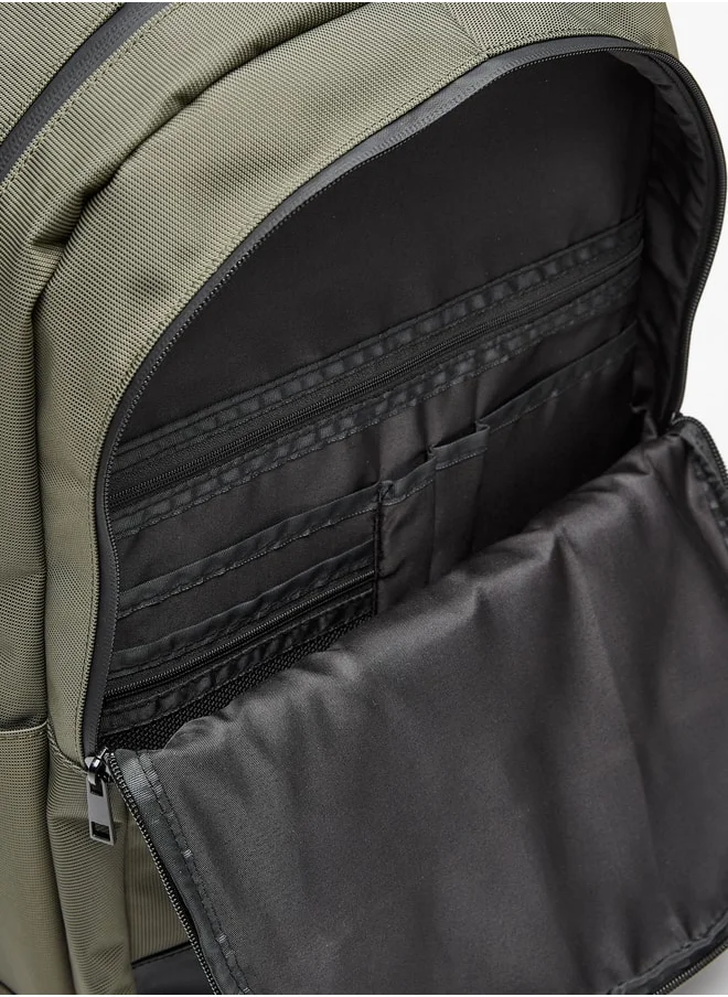 LBL by Shoexpress Solid Backpack with Adjustable Shoulder Straps