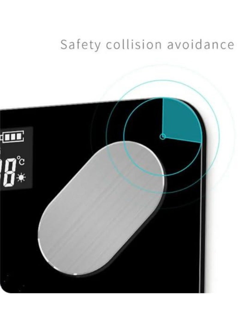 ELTRAZONE Household Body Fat Scale, Accurate BMI Measurement for Weight Loss, Fitness Goals & Health Tracking, Digital Bathroom Scale with High Precision Sensors, Easy-to-Read LCD Display  - Image 5