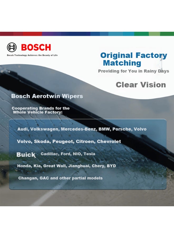 Bosch Windshield Wiper Blade U-type 24/16 - Image 3