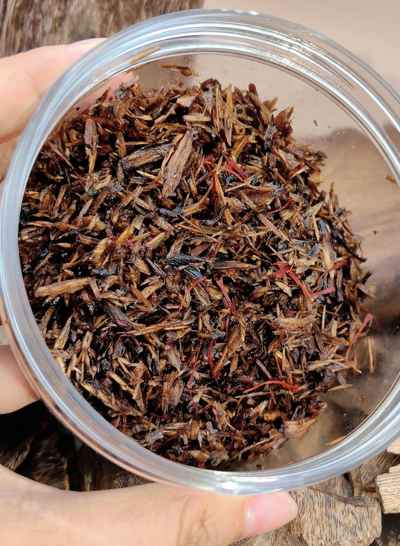 أود أل سعود بخور عود وخشب الصندل 80 جرام، رائحة غنية، ينقي الروح، مناسب للحفلات والصلوات - Image 5