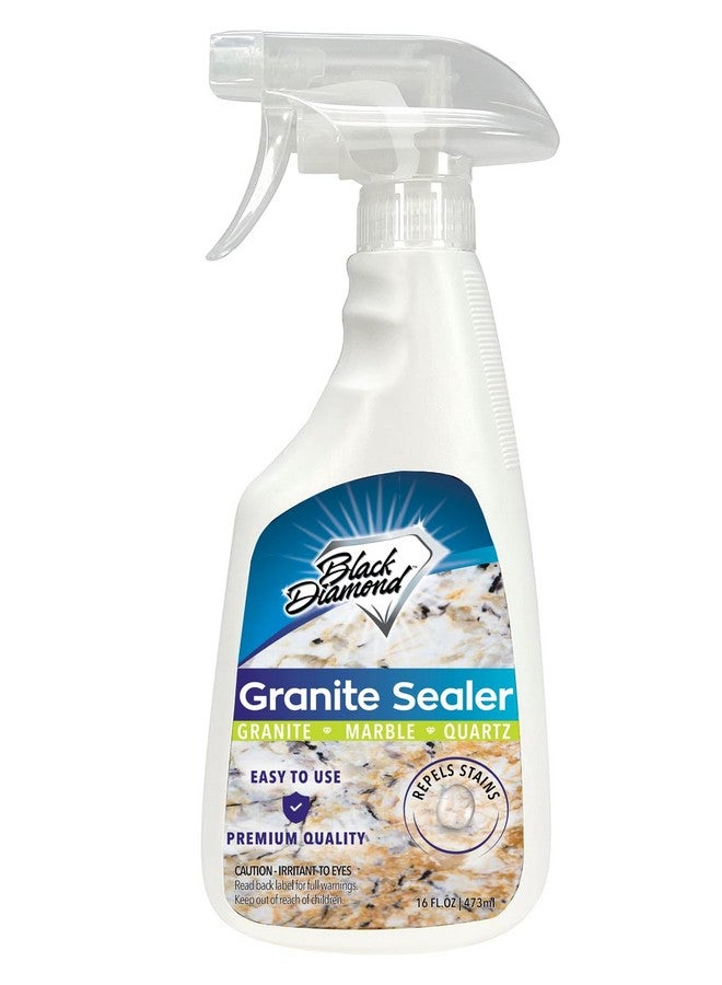 Black Diamond Stoneworks Black Diamond Stoneworks Granite Sealer: Seals and Protects. Marble Sealer Protector. Granite, Marble, and Travertine Countertop Sealer for All Stone Countertops. 1-Pint.  - Image 1