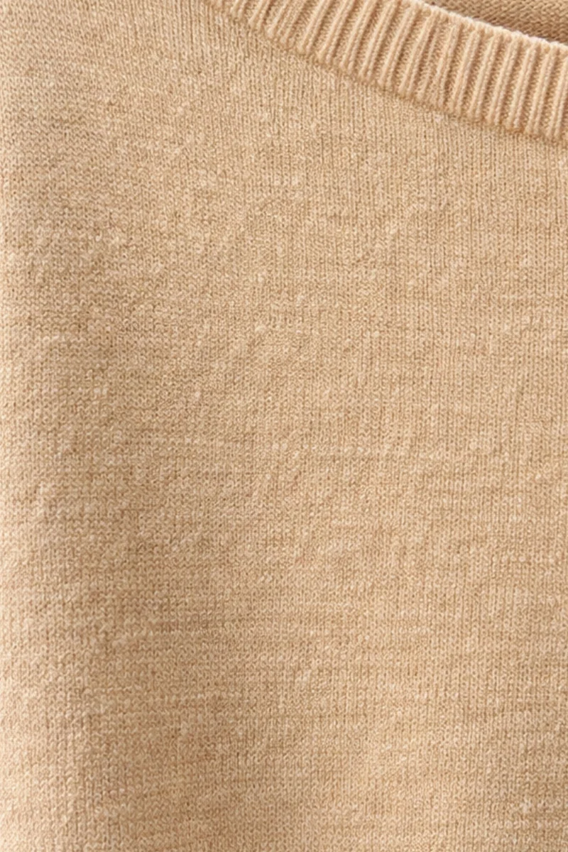 Mixray Mixray Ribbed Boat Neck Sweater