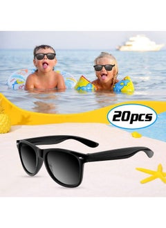 20 Pack Kids Sunglasses Bulk For Summer Pool Party Favors Birthday Parties Goody Bag Fillers Black - pzsku/Z979D200BC9485F984B72Z/45/_/1688194177/6ca65016-6afe-4116-ba1d-a854aacc0caf