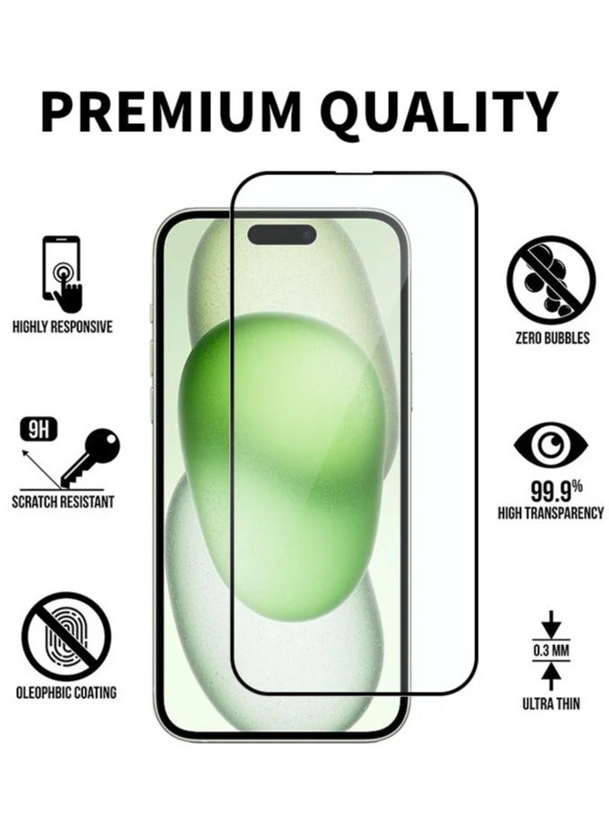 QIRG 1 Pack for iPhone 16 Pro max Screen Protector，High definition transparent anti-scratch, no bubbles, easy to install - Image 3