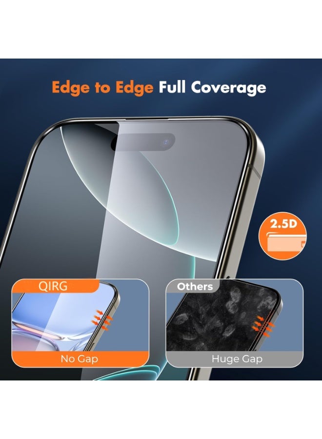 QIRG 1 Pack for iPhone 16 Pro max Screen Protector，High definition transparent anti-scratch, no bubbles, easy to install - Image 4