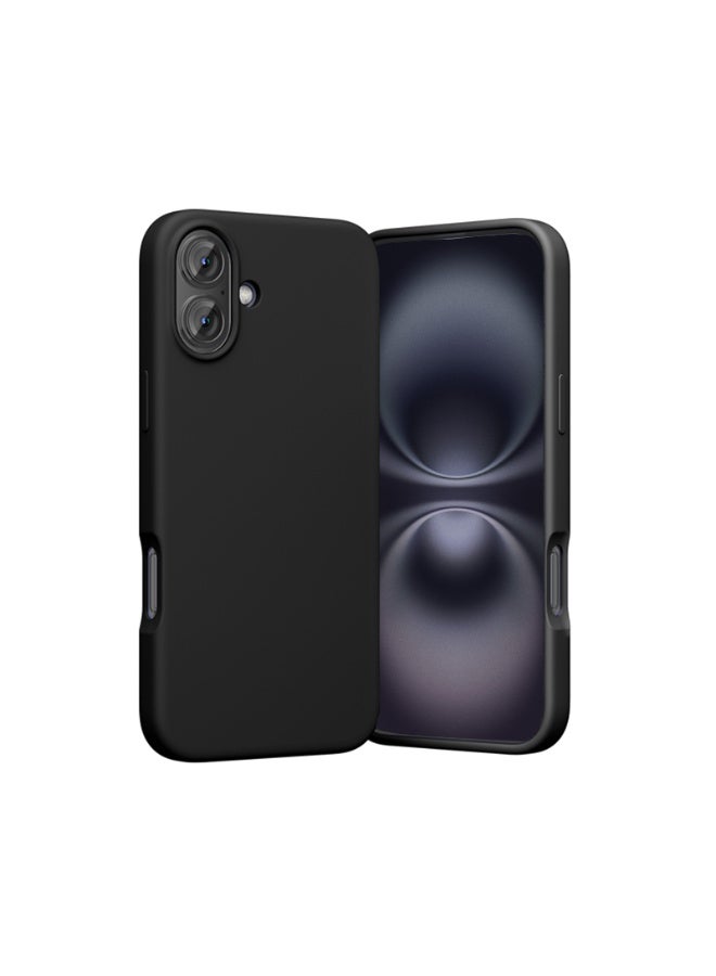 VENTION Liquid Silicone Case for iPhone 16 with MagSafe Black  ( Silicone Case) - Image 1