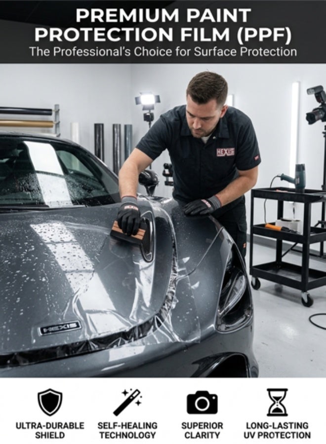 Hexis Hexo | Premium Matte Finish | Hydrophobic & Self-Healing | 5 Years Warranty - Image 1