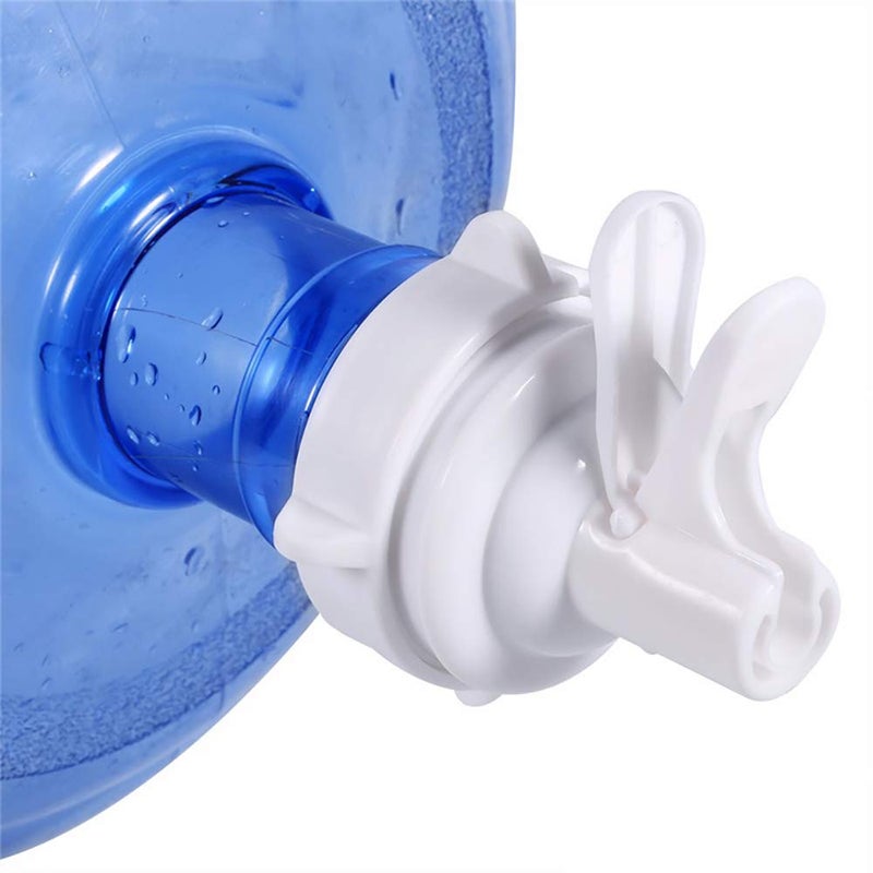 Yimaa 2 Pack Water Jug Dispenser Valve Water Jug Cap Bottle Spout Reusable Plastic Spigot Faucet For 55Mm Non Threaded Crown Top Drinking Bottle - Image 5