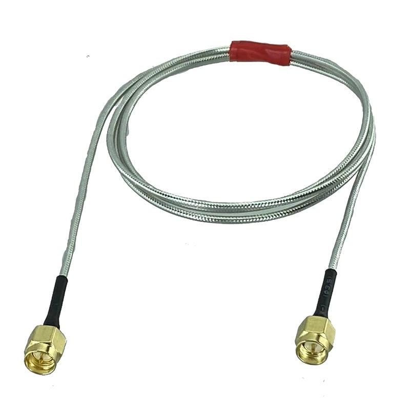 عدد القطع: 1 نوع الموصل: SMA Male Plug إلى SMA Male Plug RG405 النوع الخاص بالكابل: RG405 سمك الكابل: 0.086 بوصة لون الكابل: فضي خصائص الكابل: نصف صلب ومرن طول الكابل: من 4 إنش إلى 20 متر نوع الموصل اللاسلكي: RF مدى الكابل: 5 أمتار مرحبًا بكم في متجري، استمتعوا بتجربة التسوق الخاصة ب��م! - Image 1