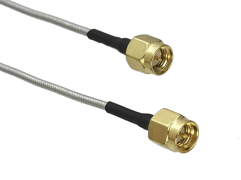 عدد القطع: 1 نوع الموصل: SMA Male Plug إلى SMA Male Plug RG405 النوع الخاص بالكابل: RG405 سمك الكابل: 0.086 بوصة لون الكابل: فضي خصائص الكابل: نصف صلب ومرن طول الكابل: من 4 إنش إلى 20 متر نوع الموصل اللاسلكي: RF مدى الكابل: 5 أمتار مرحبًا بكم في متجري، استمتعوا بتجربة التسوق الخاصة ب��م! - Image 3