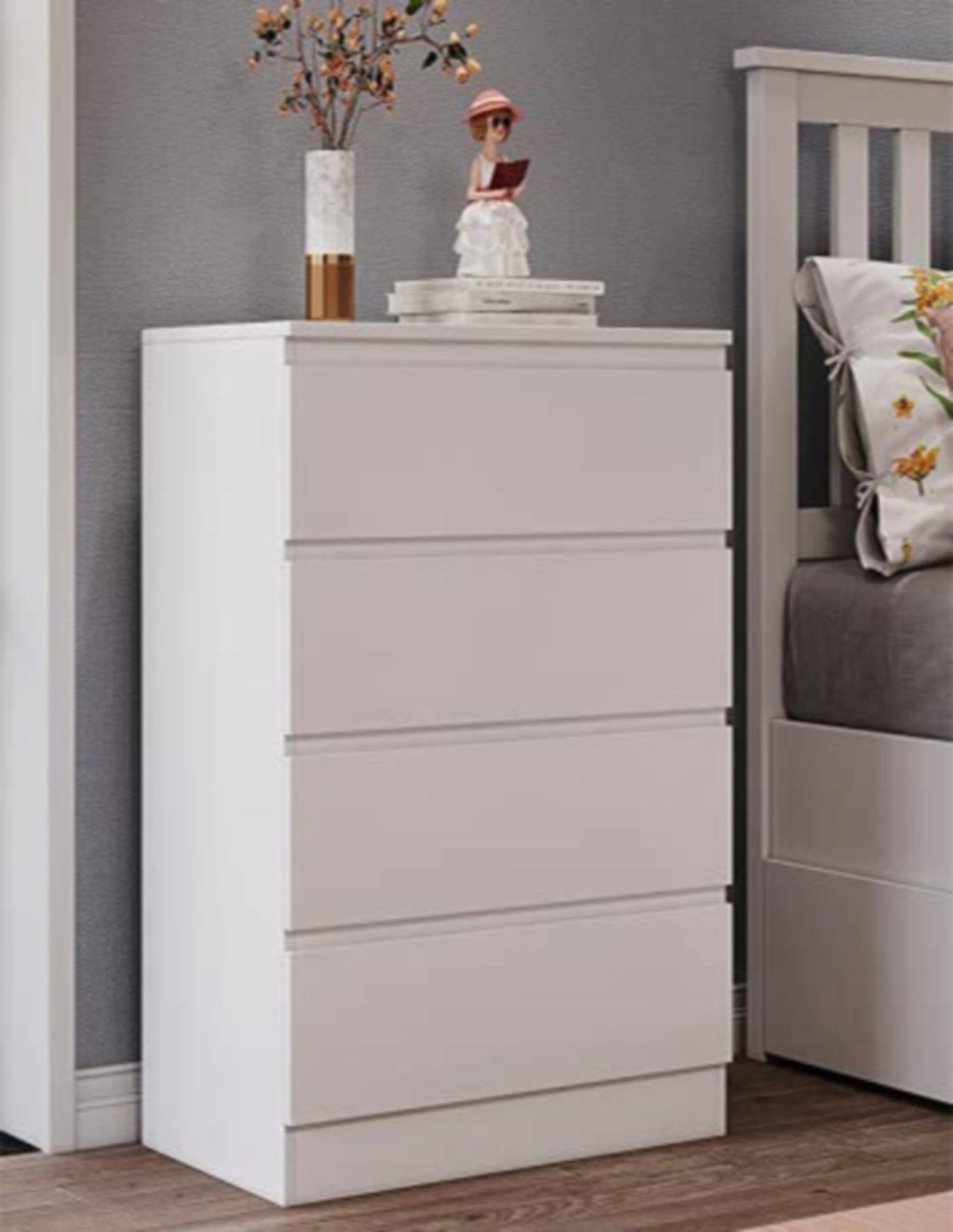 Modern MDF drawer unit - Height 90 cm - Width 60 cm - Depth 42 cm, from Furniture Store.