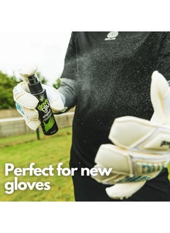 gloveglu Original Goalkeeper Glove Grip Spray for new/match goalkeeper gloves (120ml)  - Image 4