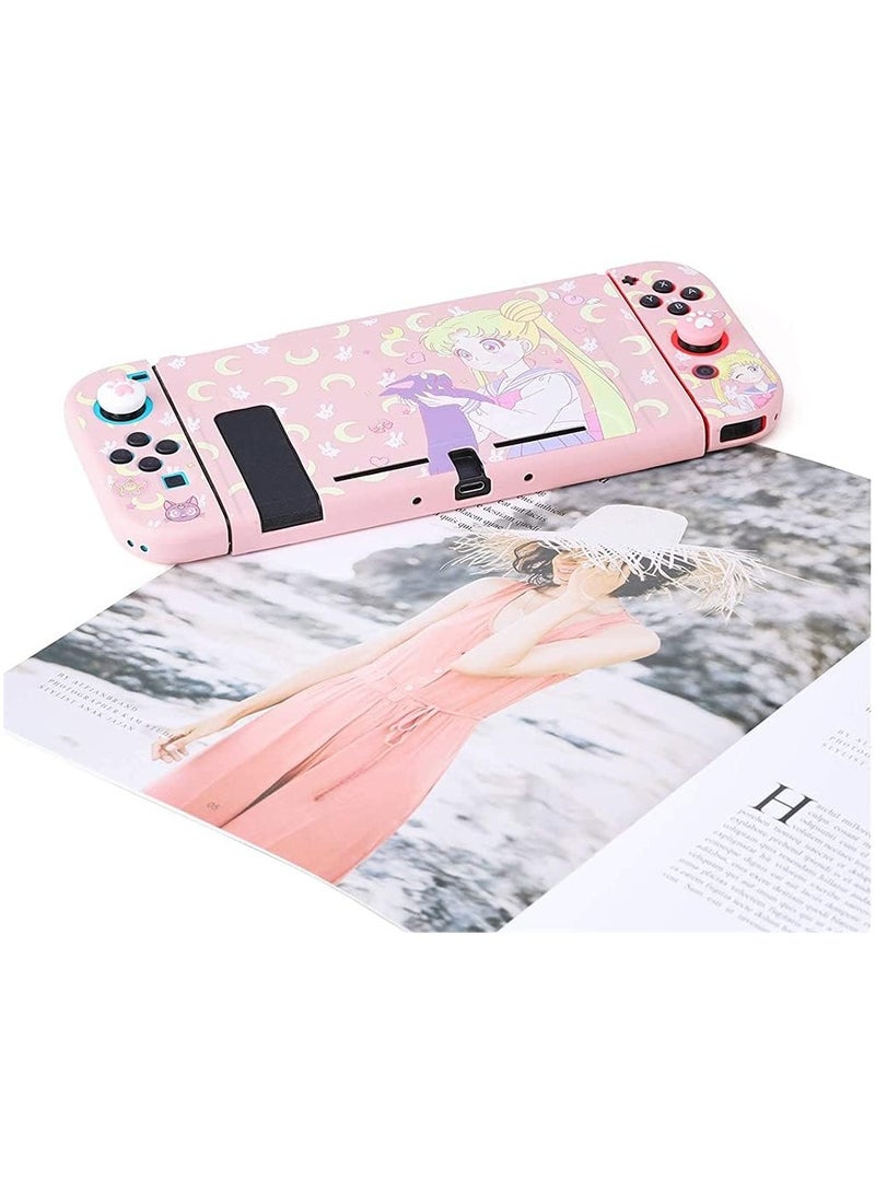 general Switch protectors, body-safe silicone protectors for switches, soft and slim grip shells for consoles and Joy Con, scratch-resistant, crack-resistant, easy to install - Image 5