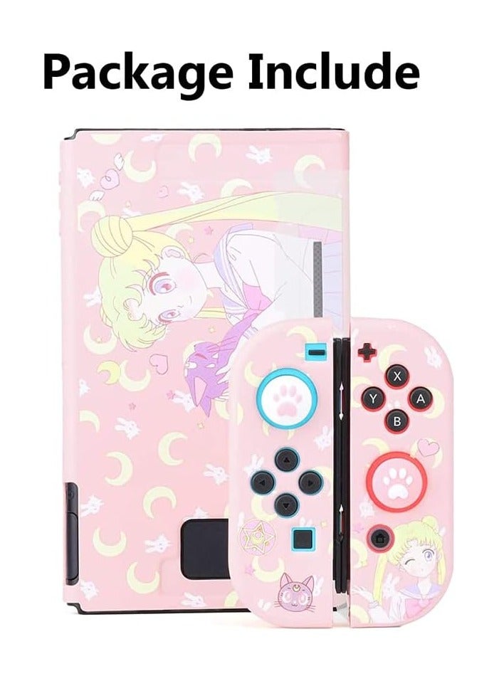 general Switch protectors, body-safe silicone protectors for switches, soft and slim grip shells for consoles and Joy Con, scratch-resistant, crack-resistant, easy to install - Image 2