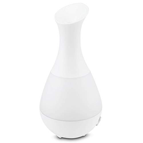 IRIS Essential Oil Diffuser Cool Mist Humidifier with Adjustable Mist Mode, Waterless Auto Shut-Off and 7 Colour LED Lights Changing for Home Office Baby (White) - Image 3