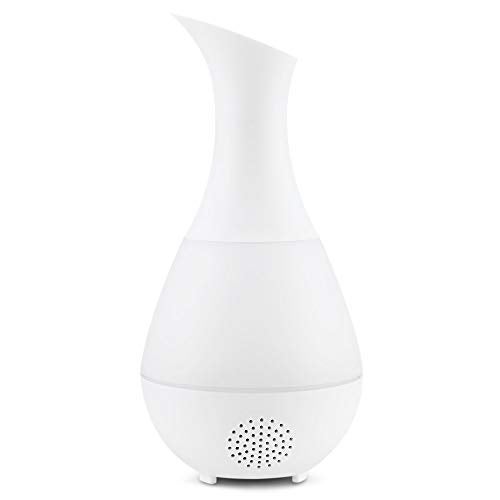 IRIS Essential Oil Diffuser Cool Mist Humidifier with Adjustable Mist Mode, Waterless Auto Shut-Off and 7 Colour LED Lights Changing for Home Office Baby (White) - Image 2