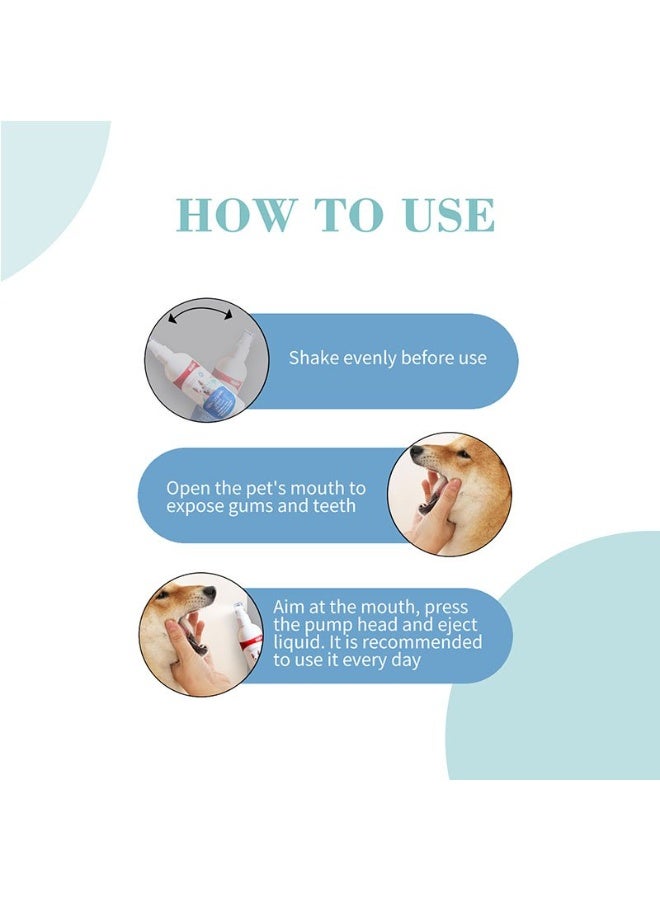 Bioline Teeth Cleaning Spray for Dogs 175ml Oral Care & Fresh Breath Dental Spray - Image 3