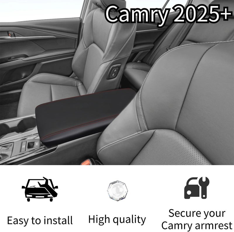 POSAID Leather Armrest Cover for 2025 Toyota Camry - Image 4