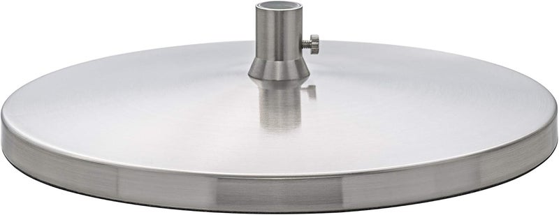 Daylight U52107 Slimline Table Lamp Base with Brushed Stainless Steel Finish - Image 1