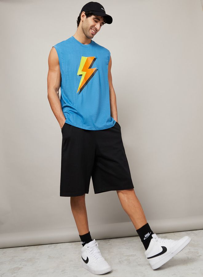 ستايلي شورت واسع برباط خصر - Image 2