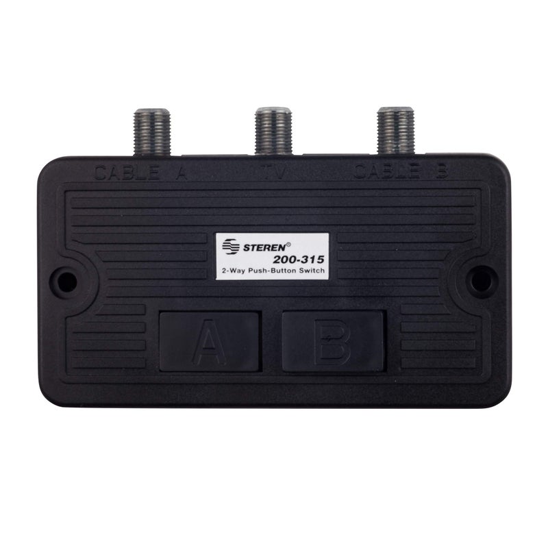 Coax Splitter 2 Way Network Switch Manual Transfer Switch Ab Cuts Hdmi to Coaxial Cable Adapter for Tv Cable Splitter 2 Way Rg6 Ab Switch 2Pack