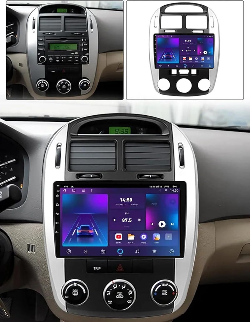 Vierex Fit Kia Cerato Car Stereo System Android Screen for Kia Cerato 2004-2008, GPS Navigation, CarPlay, Android Auto, Wireless Fast Interface AHD Camera Included (4+32GB Carplay 8CORE) - Image 2