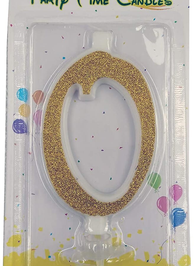 بارتي تايم شمعة عيد ميلاد غير معقولة 0 قطعة الذهب