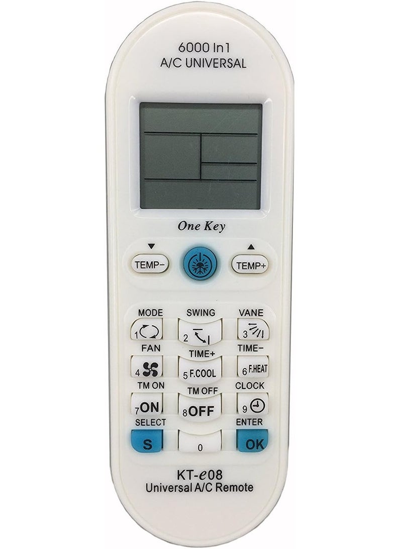 New Universal AC air conditioner Remote control General Use, Air Conditioner, Universal Remote Control Replaced Remote Control Compatible with All Major Brands of Mini Split AC - Image 1