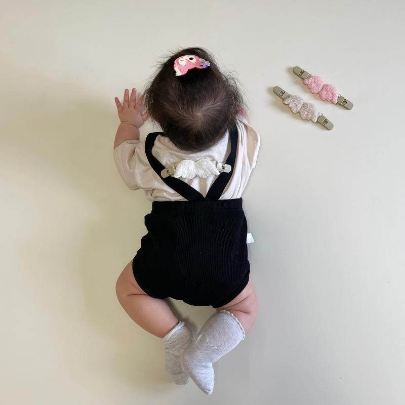 Ins Han Feng Baby'S Strap Anti-Drop Clip Children'S Clothing Practical Duckbill Clip Baby'S Strap Pants Accessories Double Clip - Image 2