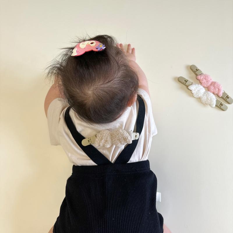 Ins Han Feng Baby'S Strap Anti-Drop Clip Children'S Clothing Practical Duckbill Clip Baby'S Strap Pants Accessories Double Clip - Image 4