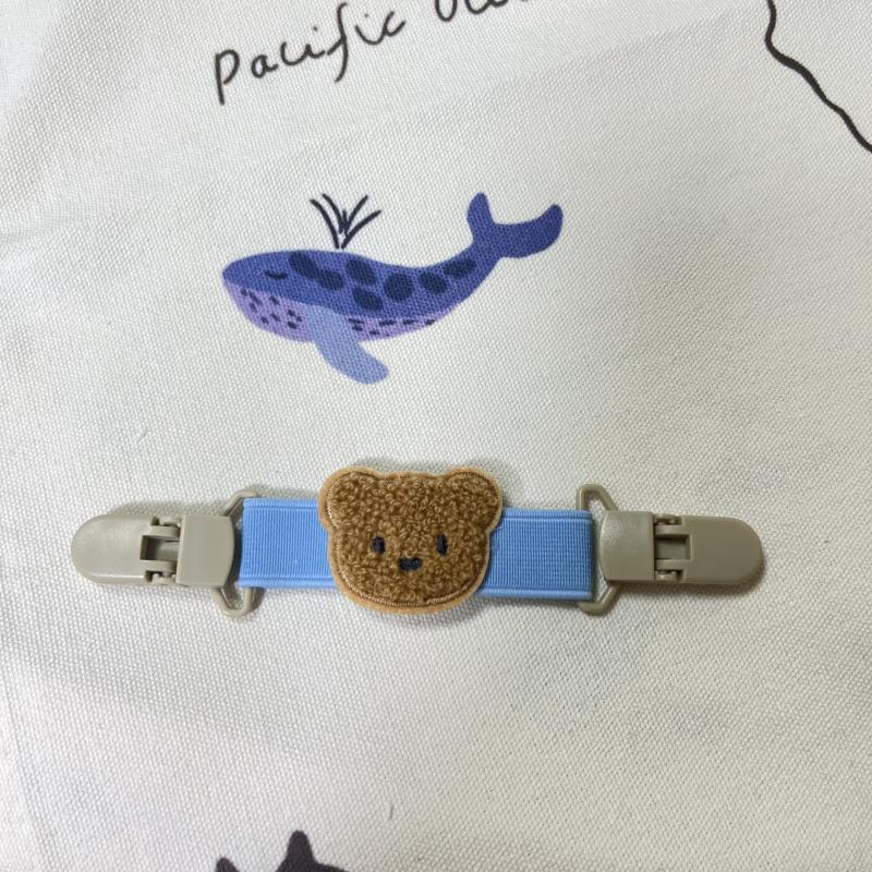 Ins Han Feng Baby'S Strap Anti-Drop Clip Children'S Clothing Practical Duckbill Clip Baby'S Strap Pants Accessories Double Clip - Image 1
