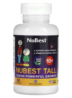 NuBest Tall 10+ Teens Powerful Growth 60 Capsules 
