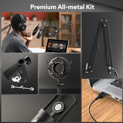 MAONO AU-A04 Condenser Microphone Kit (Black) - Image 3