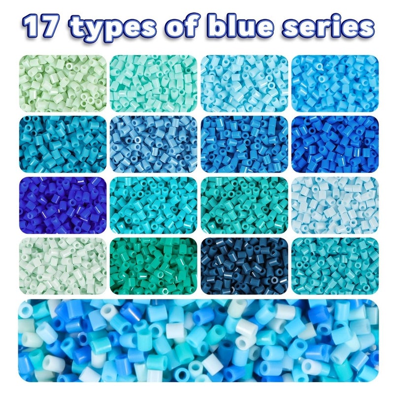 3000pcs Series 2.6mm Fuse Beads Style 14 2.95inch Box Lightweight Portable Ideal for DIY Accessories and Decorative Crafting Materials - Image 2