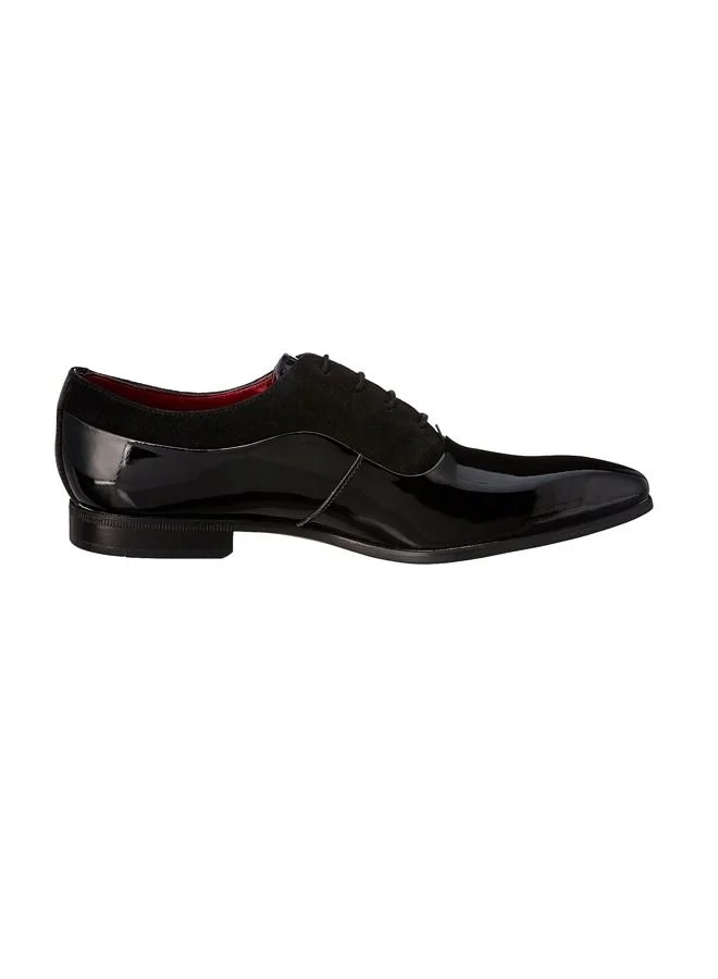RUOSH Mens Oxford Derby Lace up Comfort Leather Work Office Formal Occasion Party Wear Premium Shoes