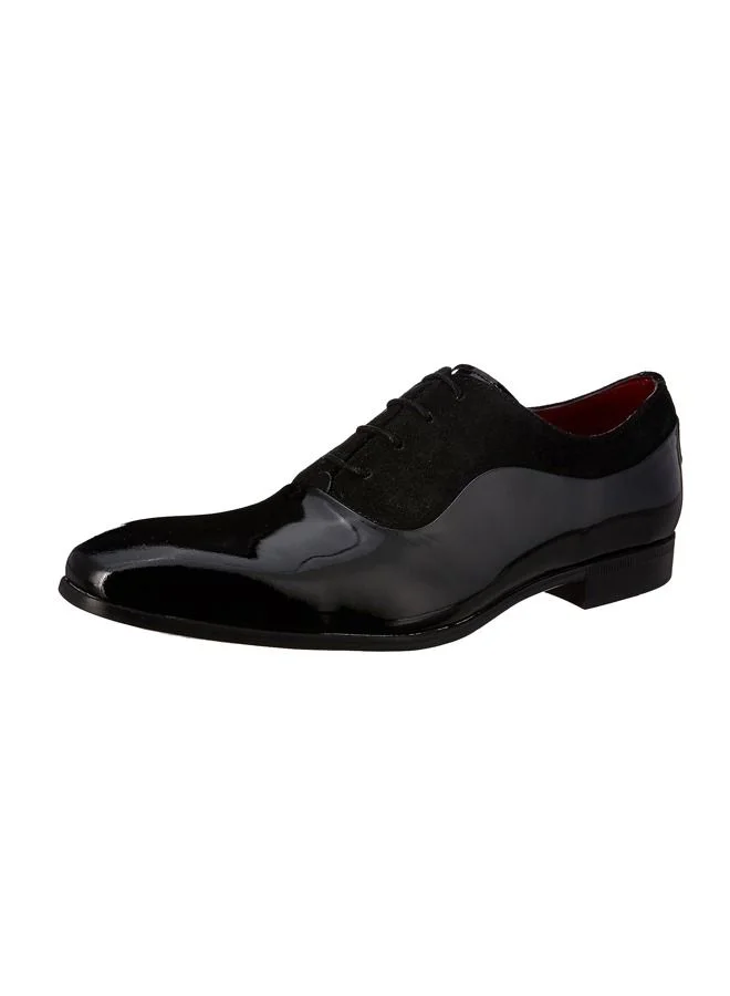 RUOSH Mens Oxford Derby Lace up Comfort Leather Work Office Formal Occasion Party Wear Premium Shoes
