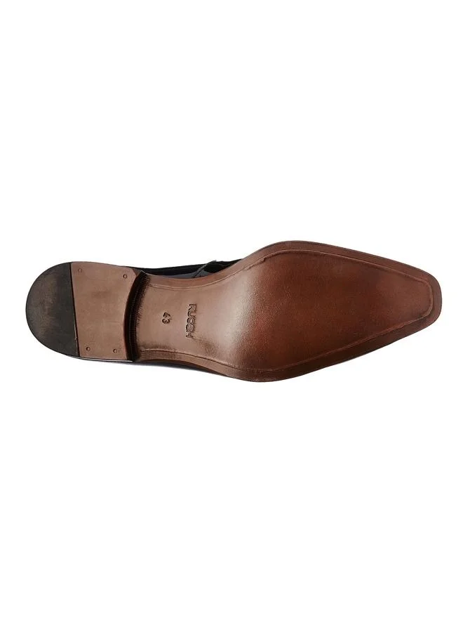 RUOSH Mens Oxford Derby Lace up Comfort Leather Work Office Formal Occasion Party Wear Premium Shoes