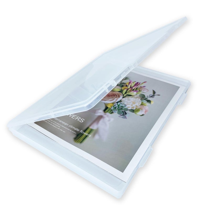 Aogigigio Magazine Protectors for Collectors - Clear Magazine Display Storage Birth Certificate Sleeves Box Case for Book Newspaper Comic, 12 x 9 x 0.8inch - Image 1