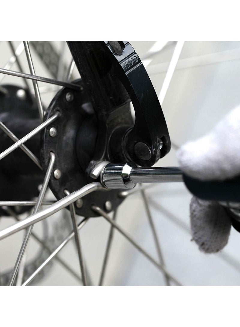 TOTAL Pocket Spanner Set 6 in 1 Folding Nut Driver Set Travelling Hiking Tool TOTAL THFND061 - Image 5