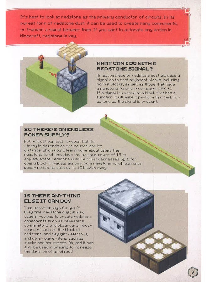 All New Official Minecraft Redstone Handbook  - Image 5