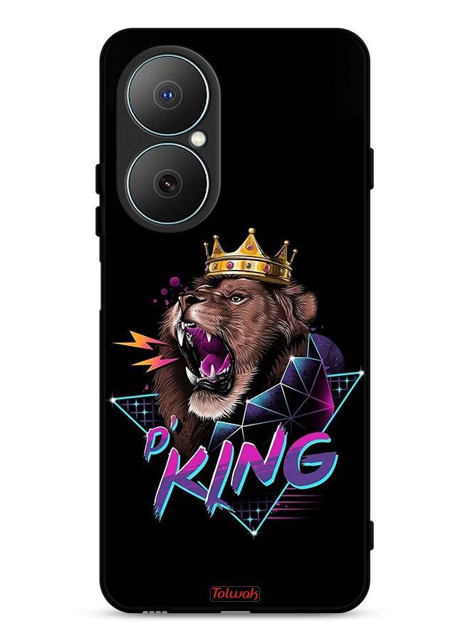 Tolwak Huawei Nova Y73 Protective Case Cover Lion King Art