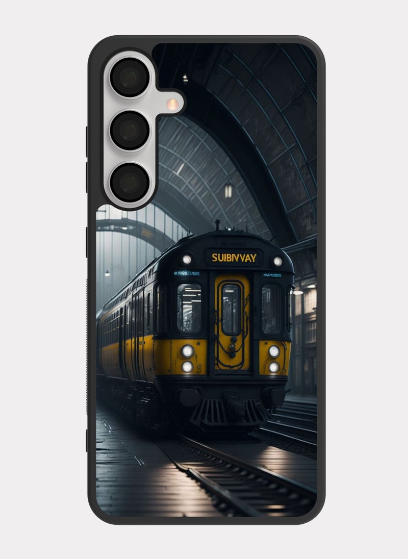 PXLAAT - Samsung Galaxy S24 case cover Subway Train - Image 1