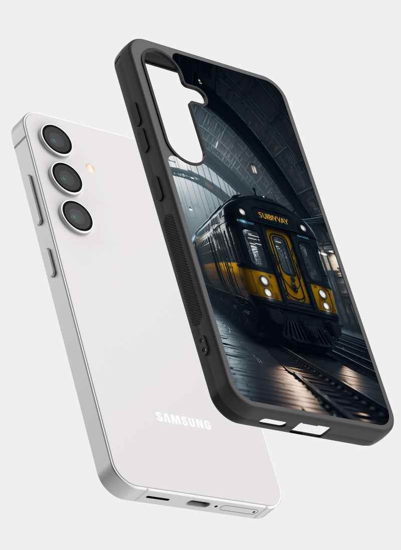 PXLAAT - Samsung Galaxy S24 case cover Subway Train - Image 1
