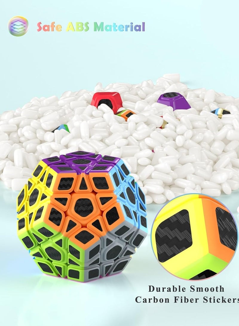 مو يو مكعب روبيك مويو ووموفانغ، مكعب السرعة، ١٢ وجهًا (ألياف الكربون) - Image 2