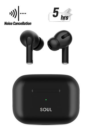 Xcell Soul 13 Ear Buds Crystel Clear Sound with ENC, 5hrs play & talk time & 100 hours standby, compatible with most Android/iOS/Harmony OS devices - Black - pzsku/Z979E8B5CE5A8385FDC88Z/45/1741330331/705035ff-6fda-4c2f-8038-b9a8d93315d7
