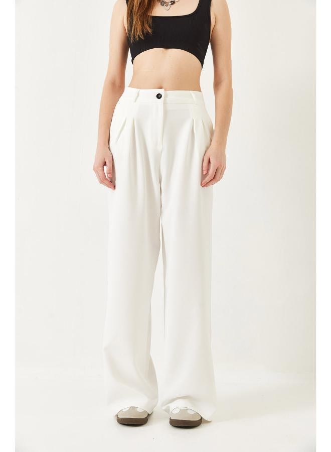 جينجر بنطلون مستقيم بقصة مفصلة - Image 1